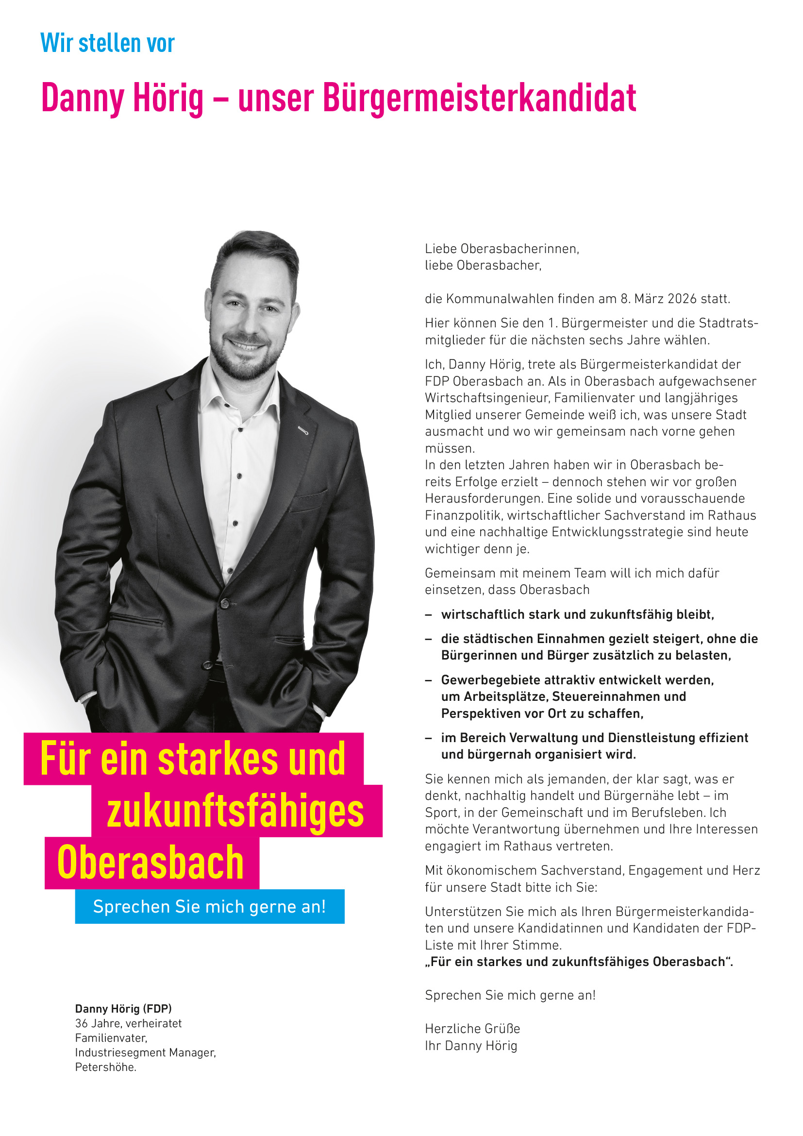 Mein Angebot für Sie!